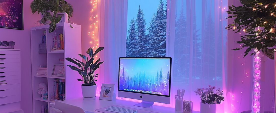 LED Lighting for Desk Setups: Create a Cozy, Aesthetic Workspace