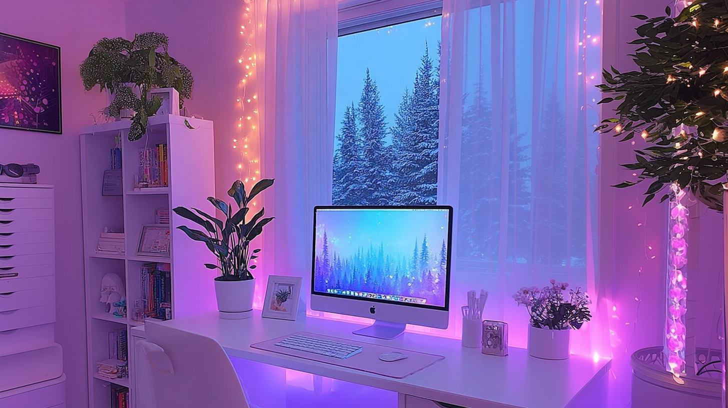 LED Lighting for Desk Setups: Create a Cozy, Aesthetic Workspace